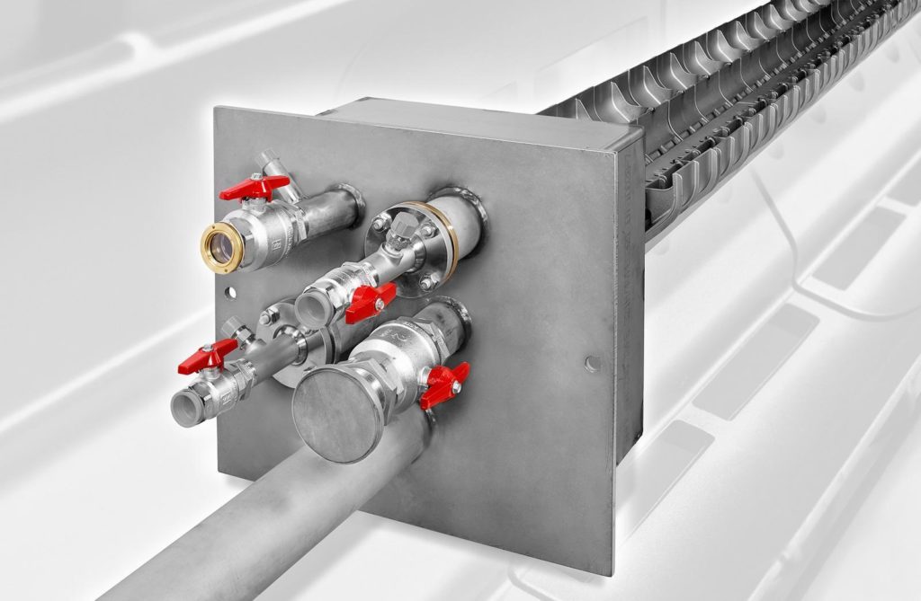 Grid type duct burners de Jong